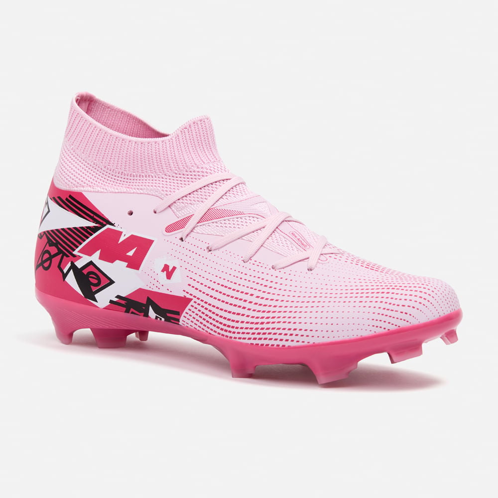 ZAPATILLAS NEW ATHLETIC FOOTBALL SCARPA123 ROSADO CON FUCSIA HOMBRE - 1