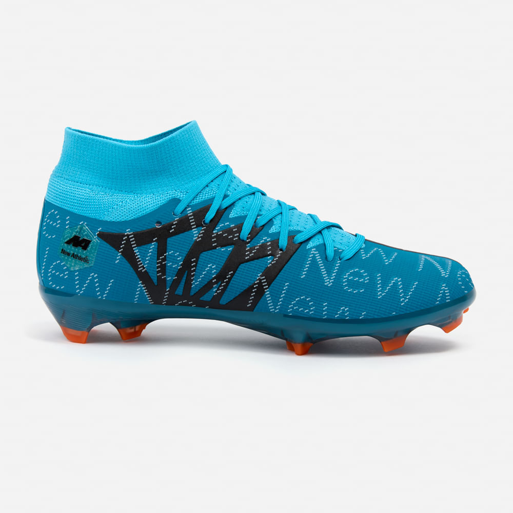 ZAPATILLAS NEW ATHLETIC FOOTBALL CHUGGU127 AZULINO CON TURQUESA HOMBRE - 2