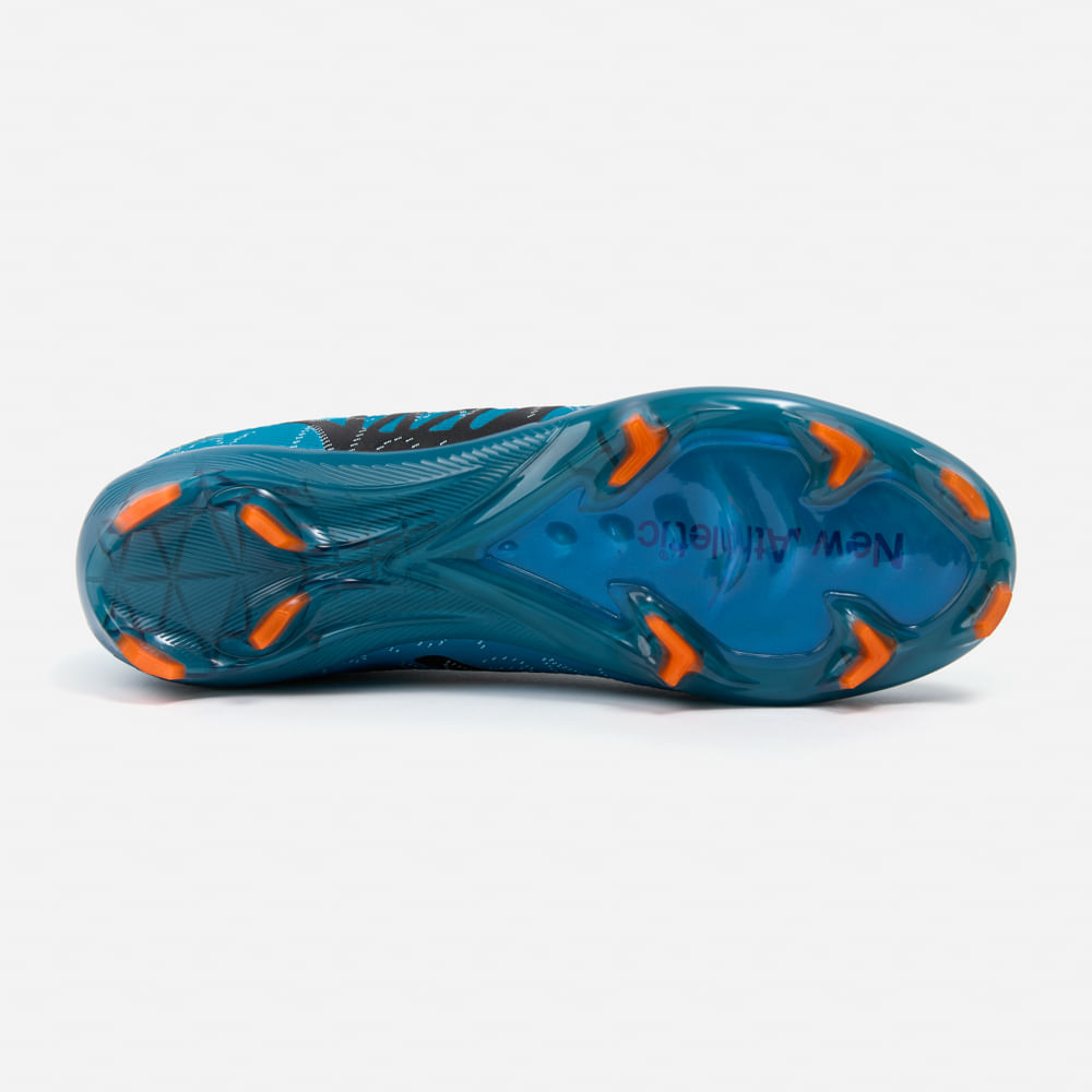 ZAPATILLAS NEW ATHLETIC FOOTBALL CHUGGU127 AZULINO CON TURQUESA HOMBRE - 3