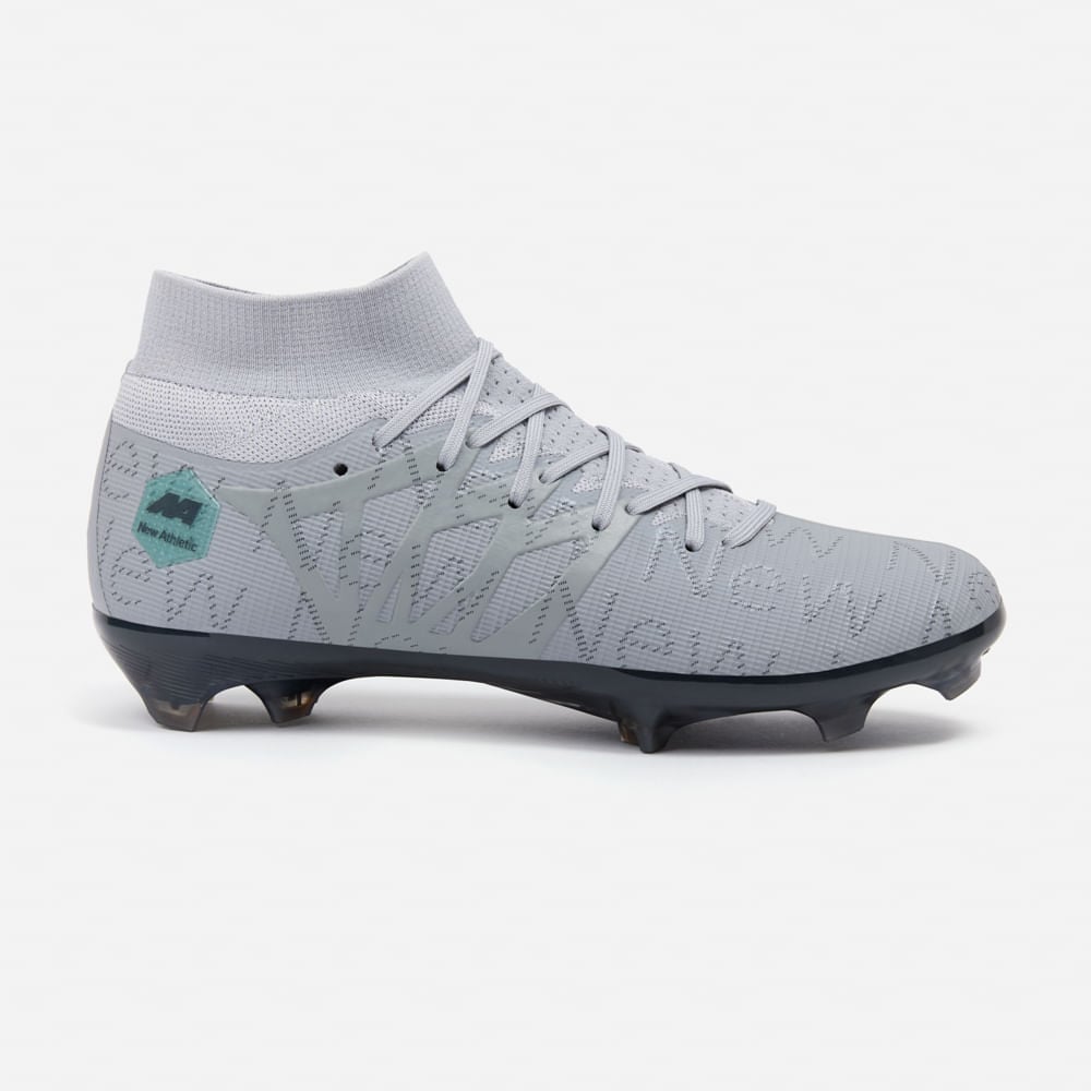 ZAPATILLAS NEW ATHLETIC FOOTBALL CHUGGU127 GRIS CON NEGRO HOMBRE - 2