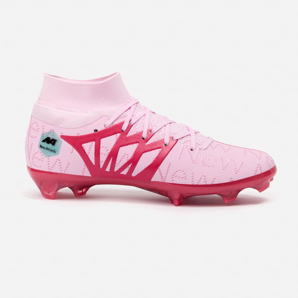ZAPATILLAS NEW ATHLETIC FOOTBALL CHUGGU127 ROSADO CON FUCSIA HOMBRE - 2