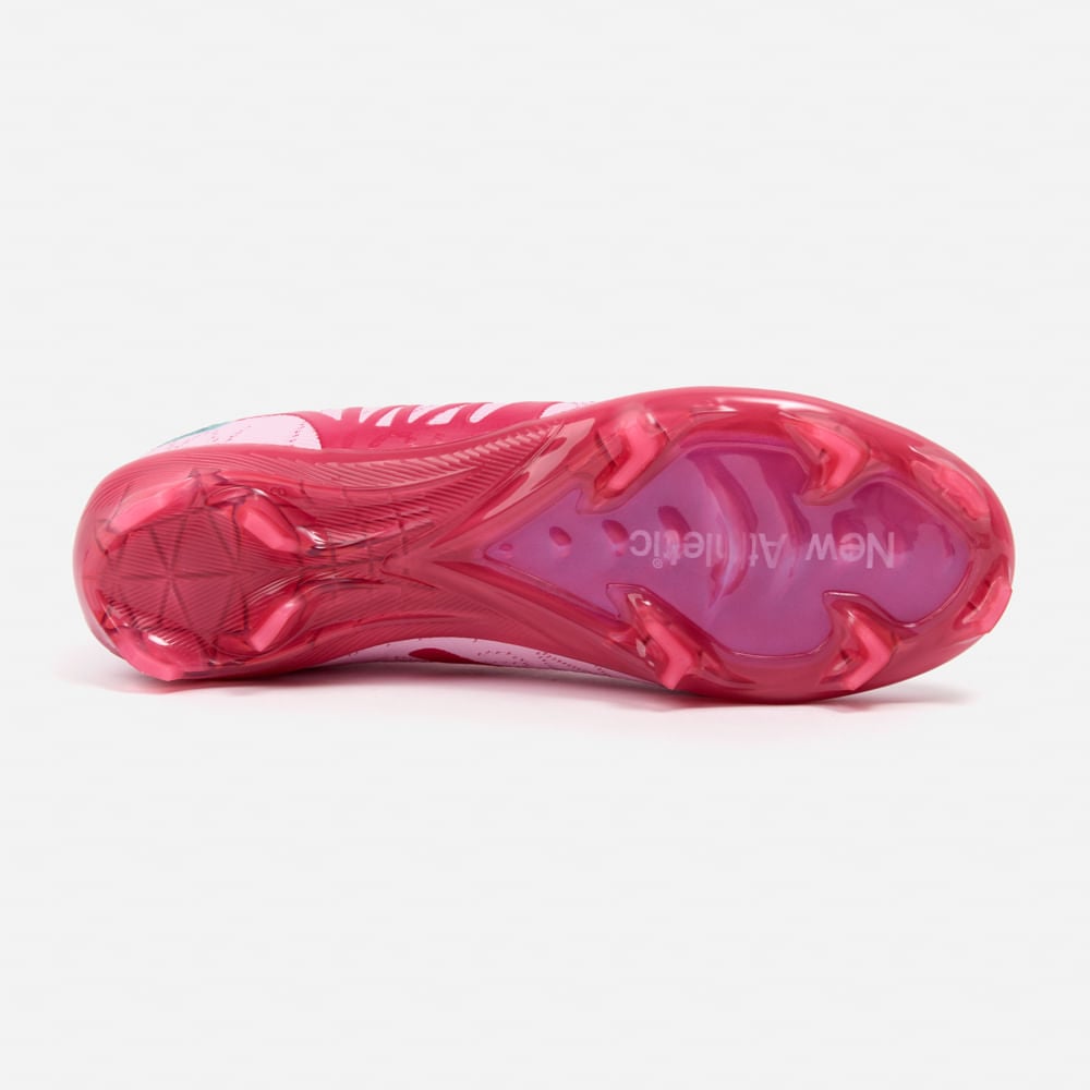 ZAPATILLAS NEW ATHLETIC FOOTBALL CHUGGU127 ROSADO CON FUCSIA HOMBRE - 3