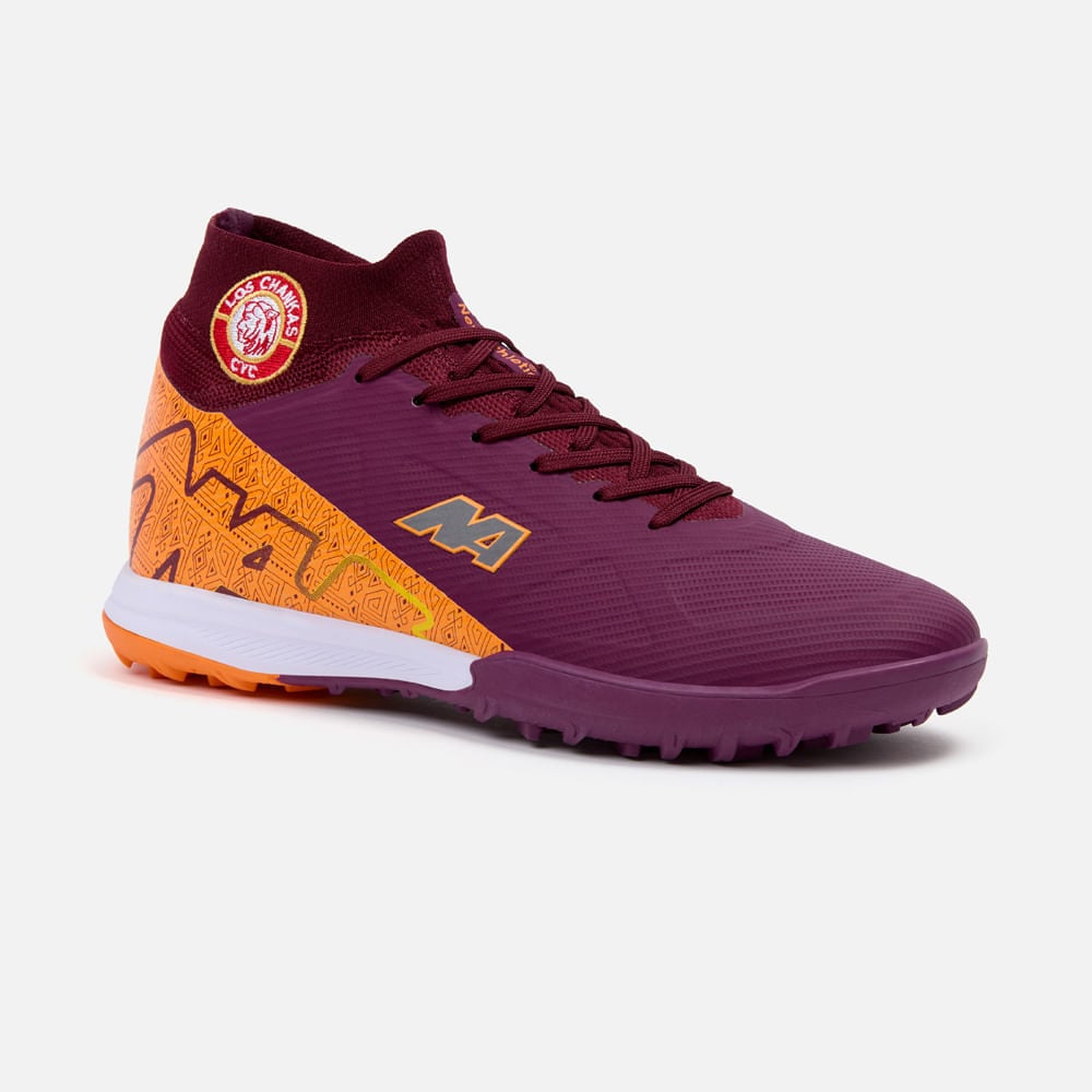 ZAPATILLAS NEW ATHLETIC CHANKAS 2025 GUINDA CON AMARILLO HOMBRE - 1