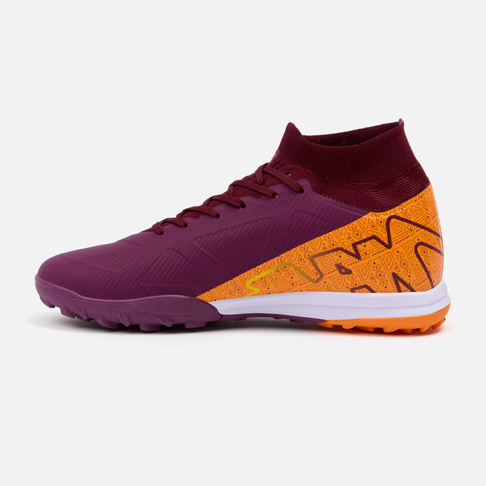 ZAPATILLAS NEW ATHLETIC CHANKAS 2025 GUINDA CON AMARILLO HOMBRE - 3