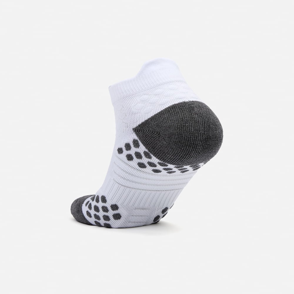 MEDIAS NEW ATHLETIC TOBILLERA13 BLANCO CON PLOMO UNISEX - 2