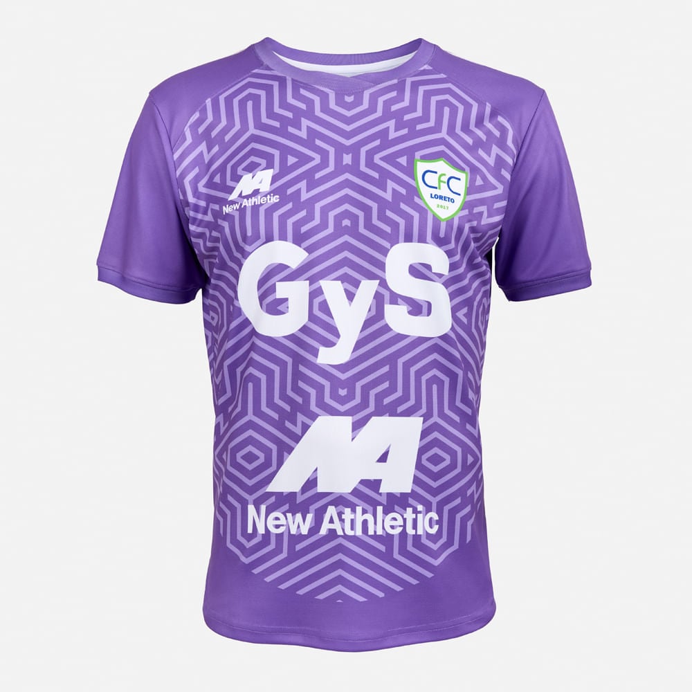 CAMISETA COMERCIANTES FC ENTRENAMIENTO MORADO HOMBRE - 1