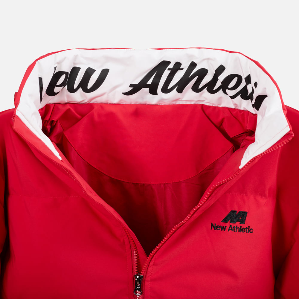 CASACA NEW ATHLETIC CRIMZON ROJO CON NEGRO HOMBRE - 2