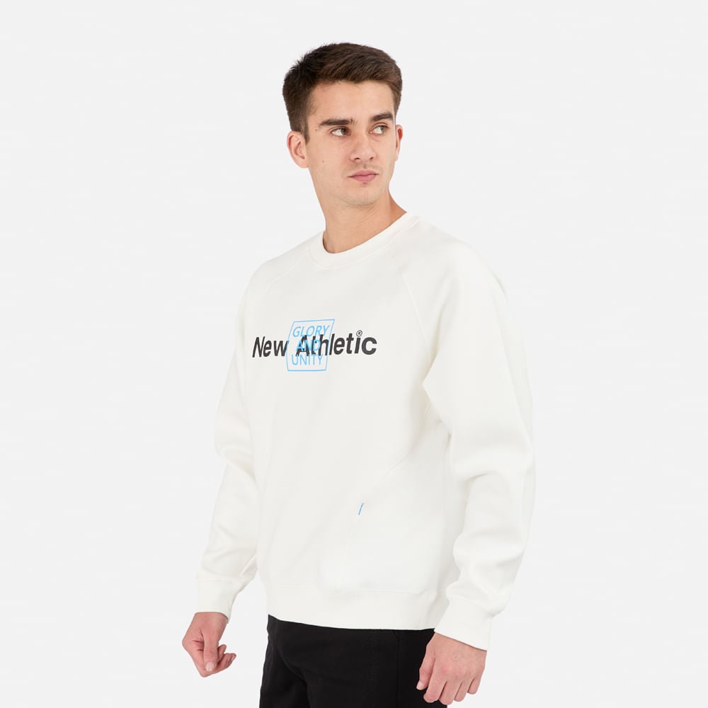POLERA NEW ATHLETIC GLORY BLANCO HOMBRE - 2