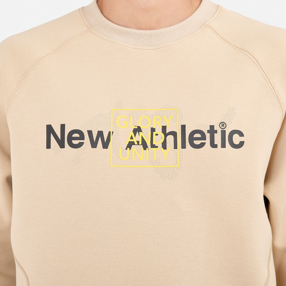 POLERA NEW ATHLETIC GLORY BEIGE HOMBRE - 4