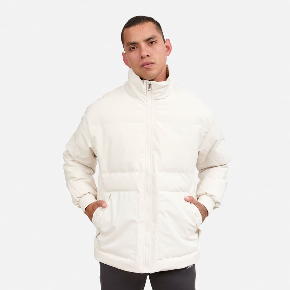 CASACA NEW ATHLETIC BUMBA BLANCO HOMBRE - 1