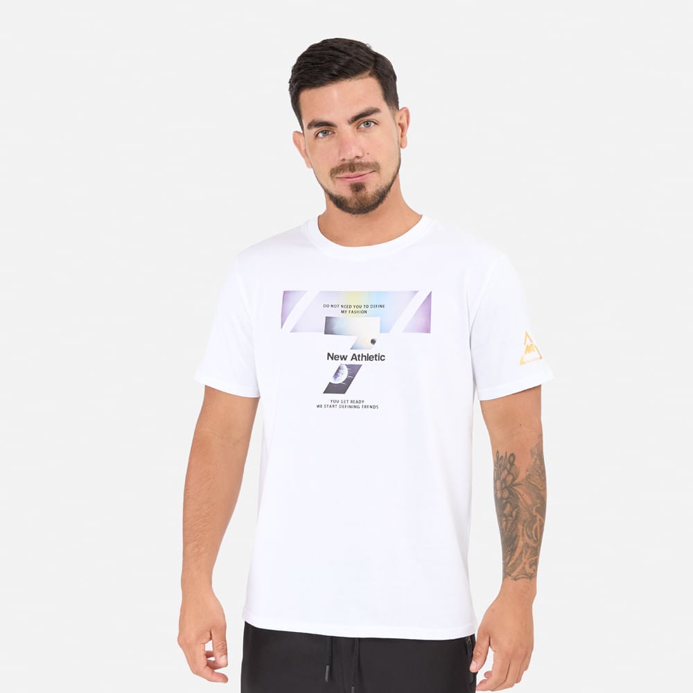 POLO MC NEW ATHLETIC SPACE BLANCO HOMBRE - 1
