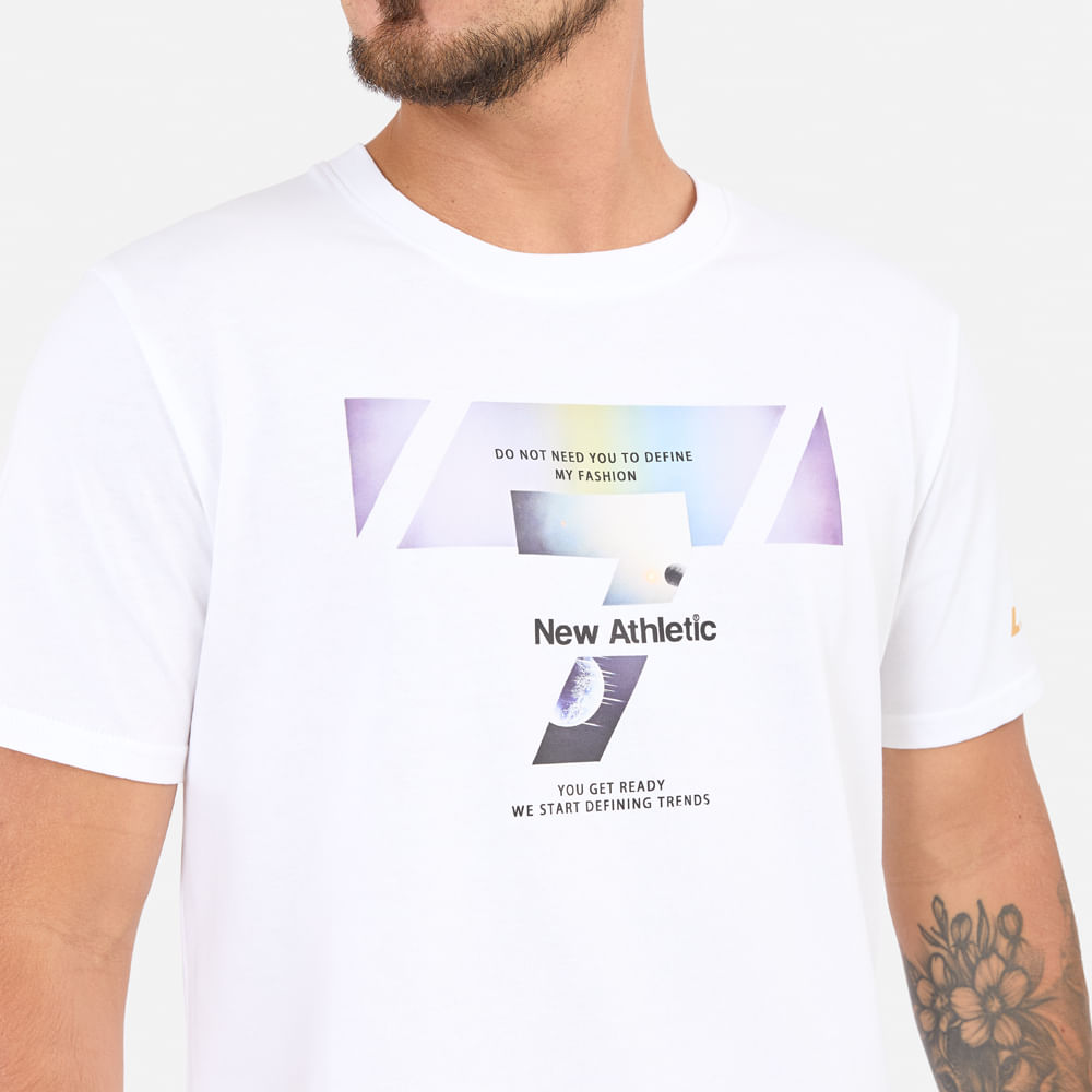 POLO MC NEW ATHLETIC SPACE BLANCO HOMBRE - 3
