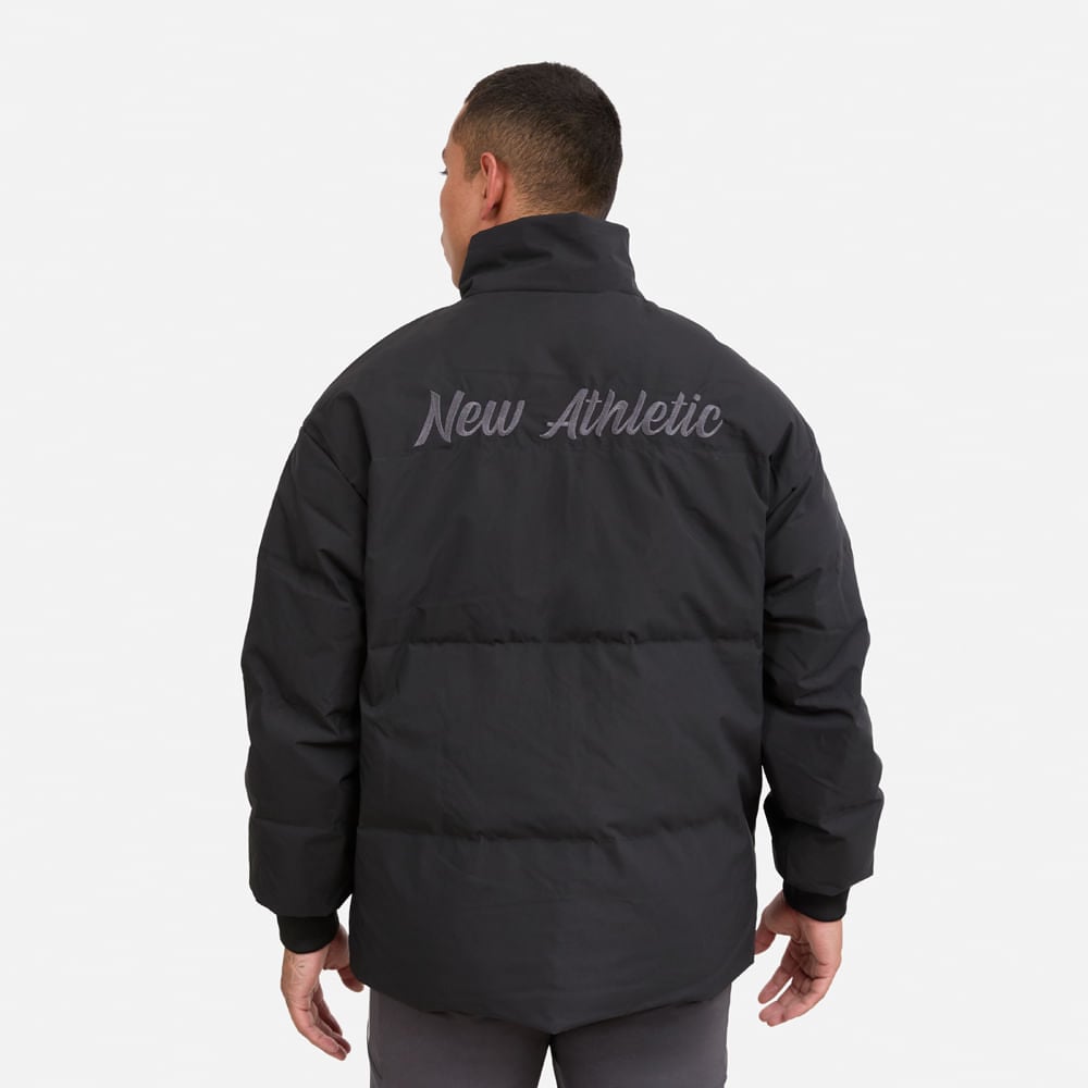 CASACA NEW ATHLETIC BUMBA NEGRO HOMBRE - 2