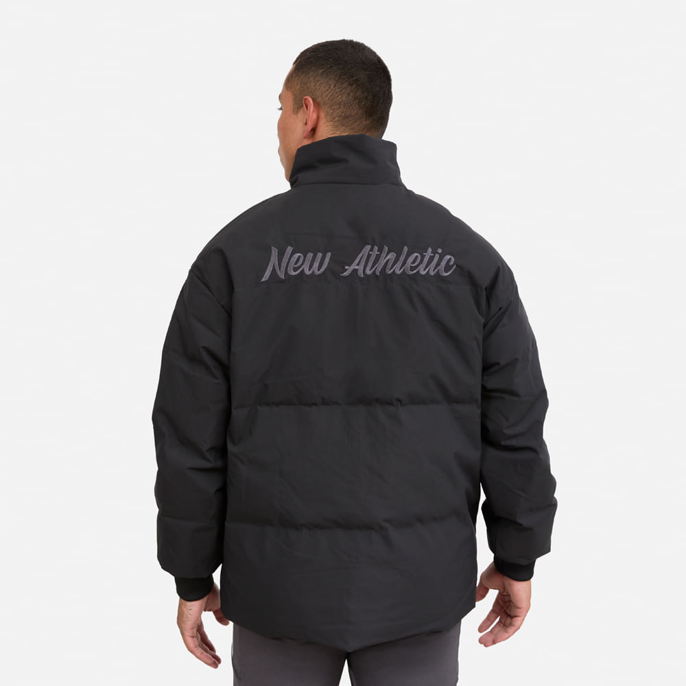 CASACA NEW ATHLETIC BUMBA NEGRO HOMBRE - 2