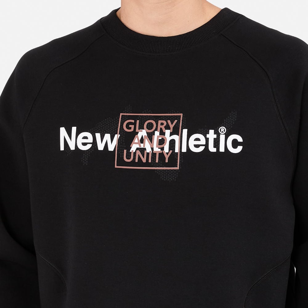 POLERA NEW ATHLETIC GLORY NEGRO HOMBRE - 4