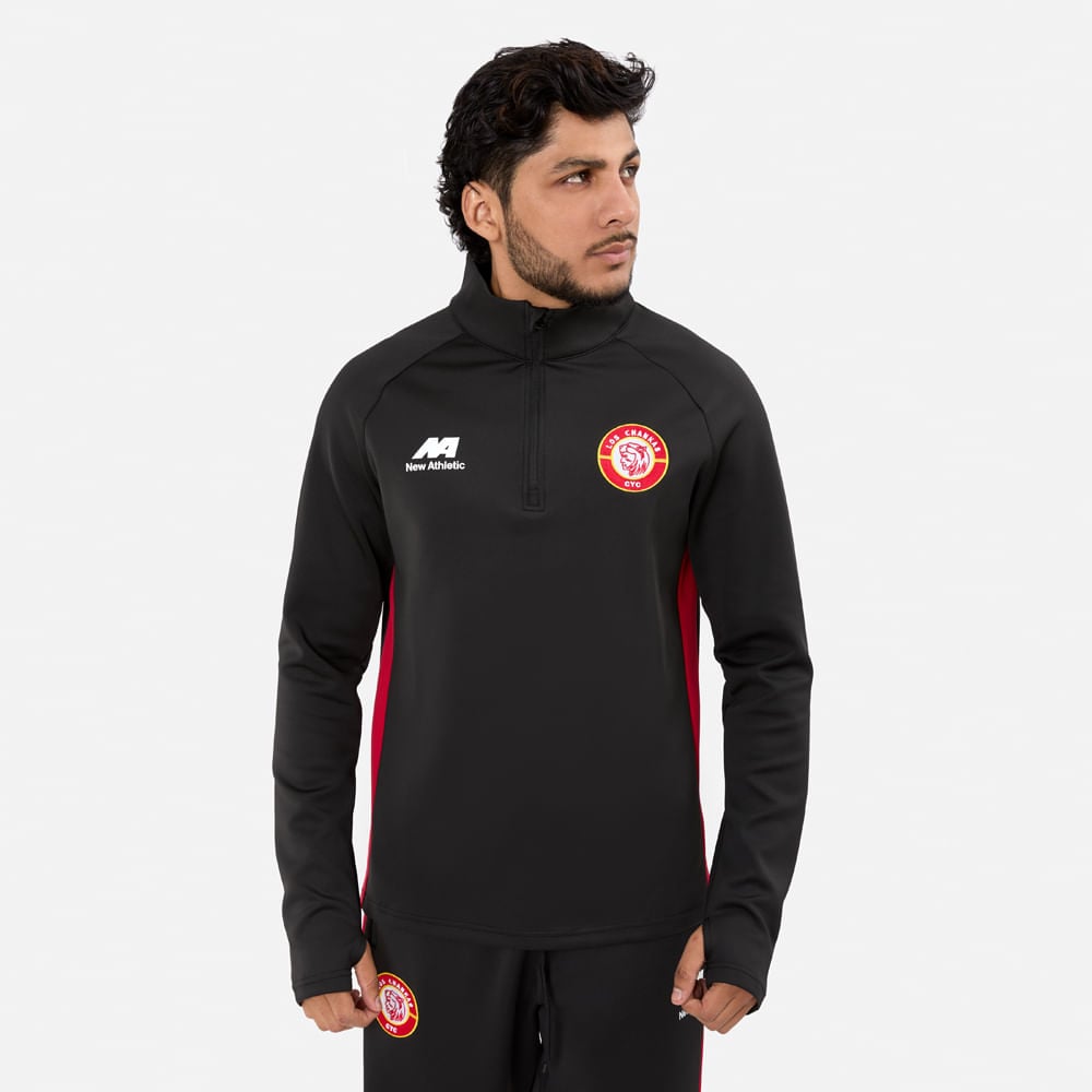 BUZO CONJUNTO CHANKAS ENTRENAMIENTO NEGRO HOMBRE - 2