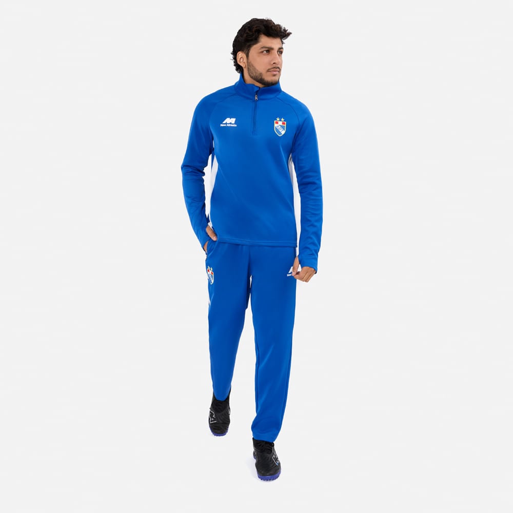BUZO CONJUNTO ADT ENTRENAMIENTO AZUL HOMBRE - 1
