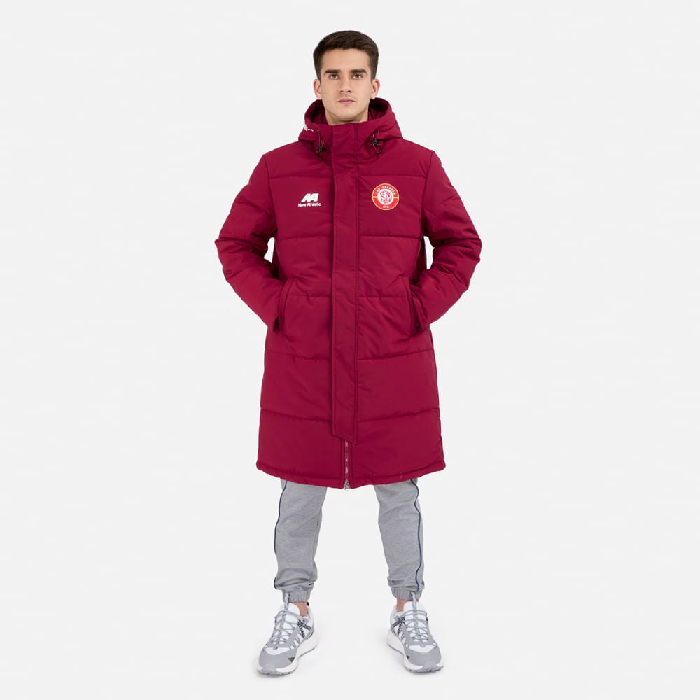 CASACA NEW ATHLETIC CHANKAS GUINDA HOMBRE - 1