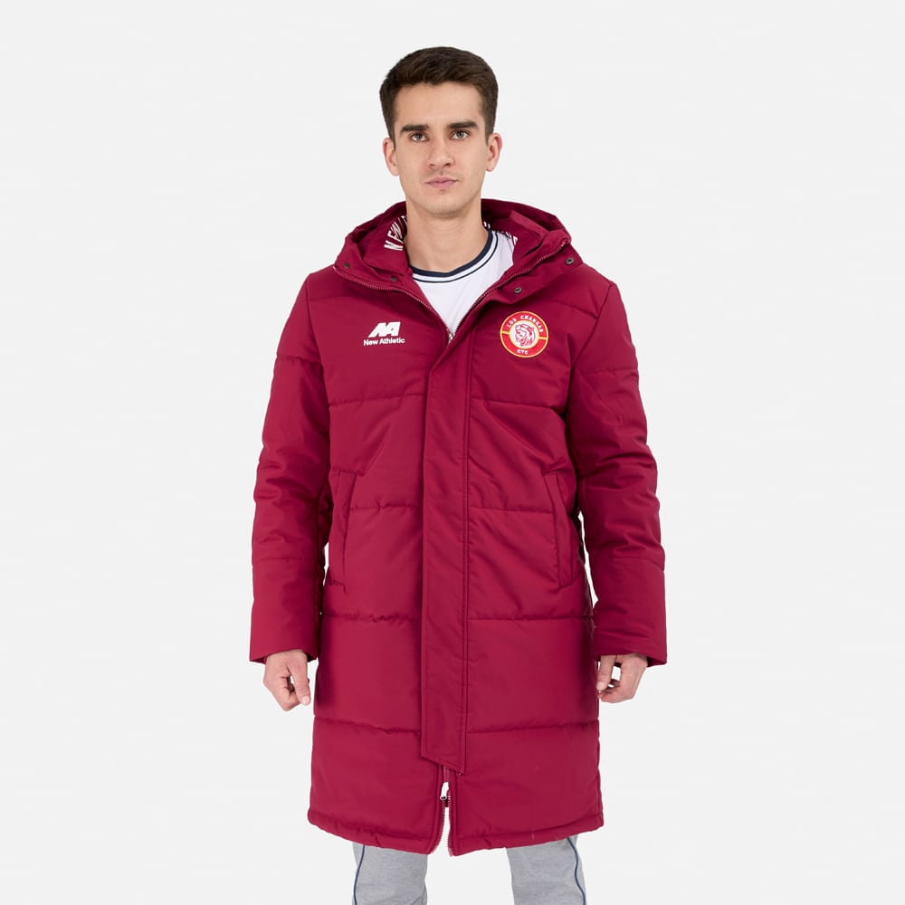 CASACA NEW ATHLETIC CHANKAS GUINDA HOMBRE - 2