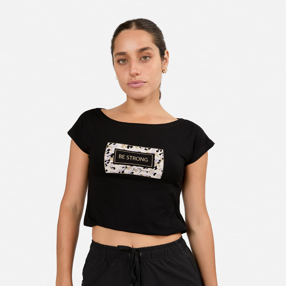 POLO MC NEW ATHLETIC FREYA NEGRO MUJER - 1