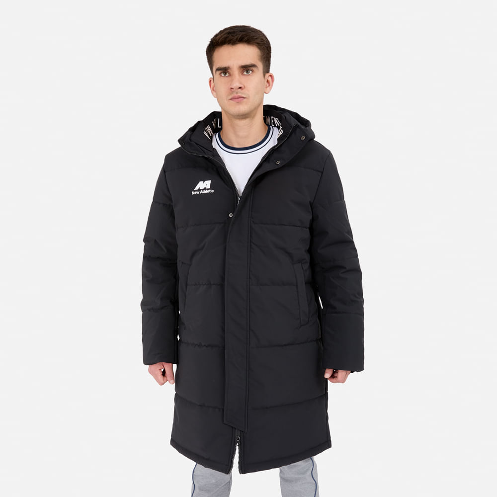 CASACA NEW ATHLETIC ULTRA63 NEGRO HOMBRE - 2