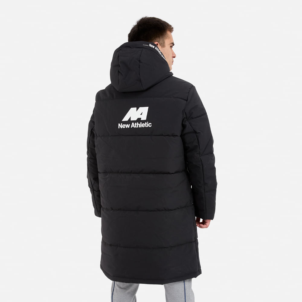 CASACA NEW ATHLETIC ULTRA63 NEGRO HOMBRE - 3