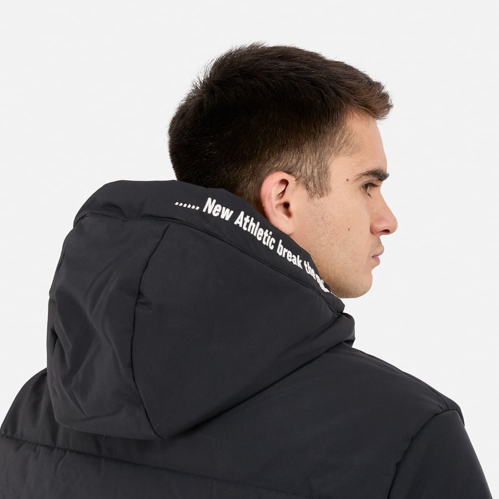CASACA NEW ATHLETIC ULTRA63 NEGRO HOMBRE - 4