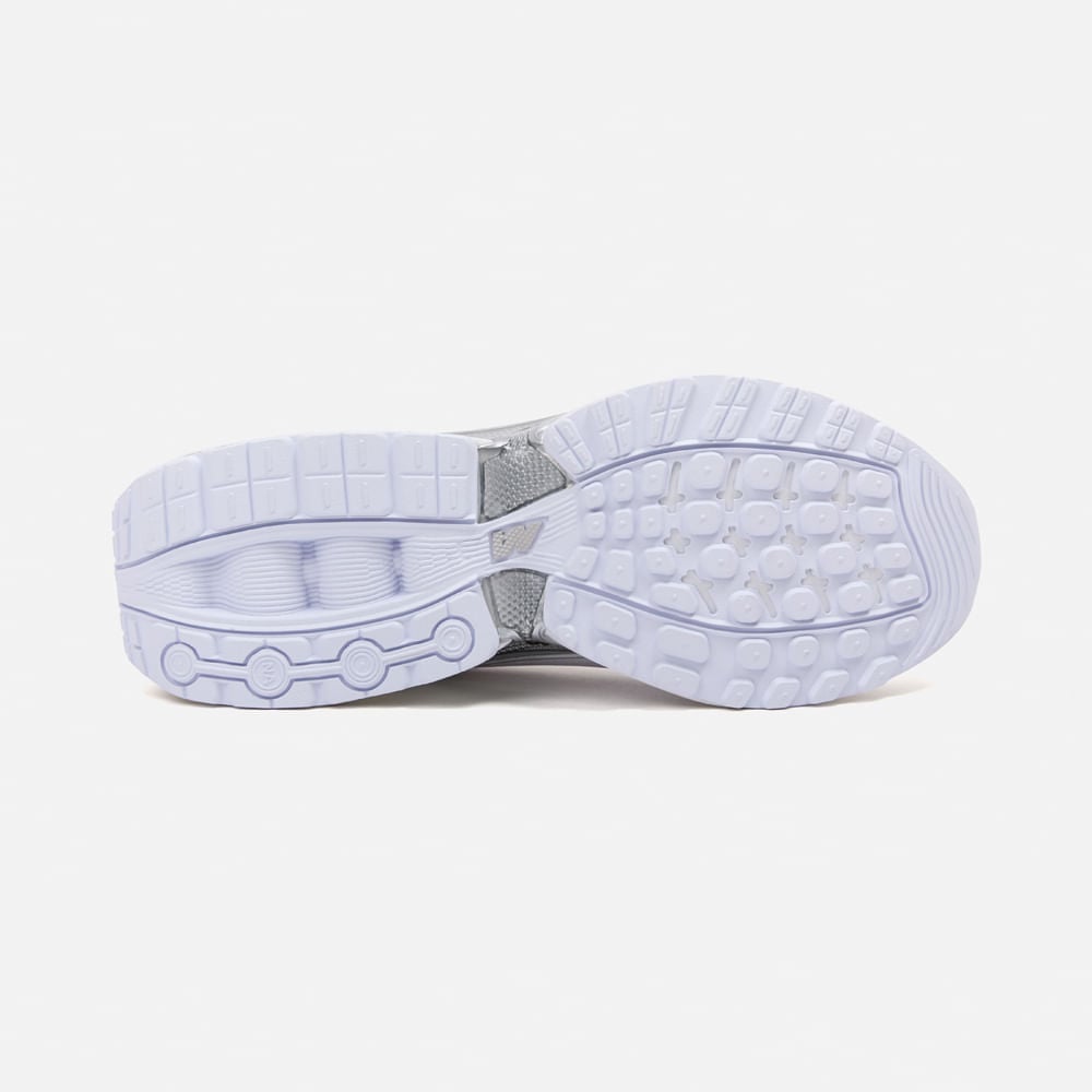ZAPATILLAS NEW ATHLETIC RUNNING WIND112 BLANCO CON PLATEADO MUJER - 3
