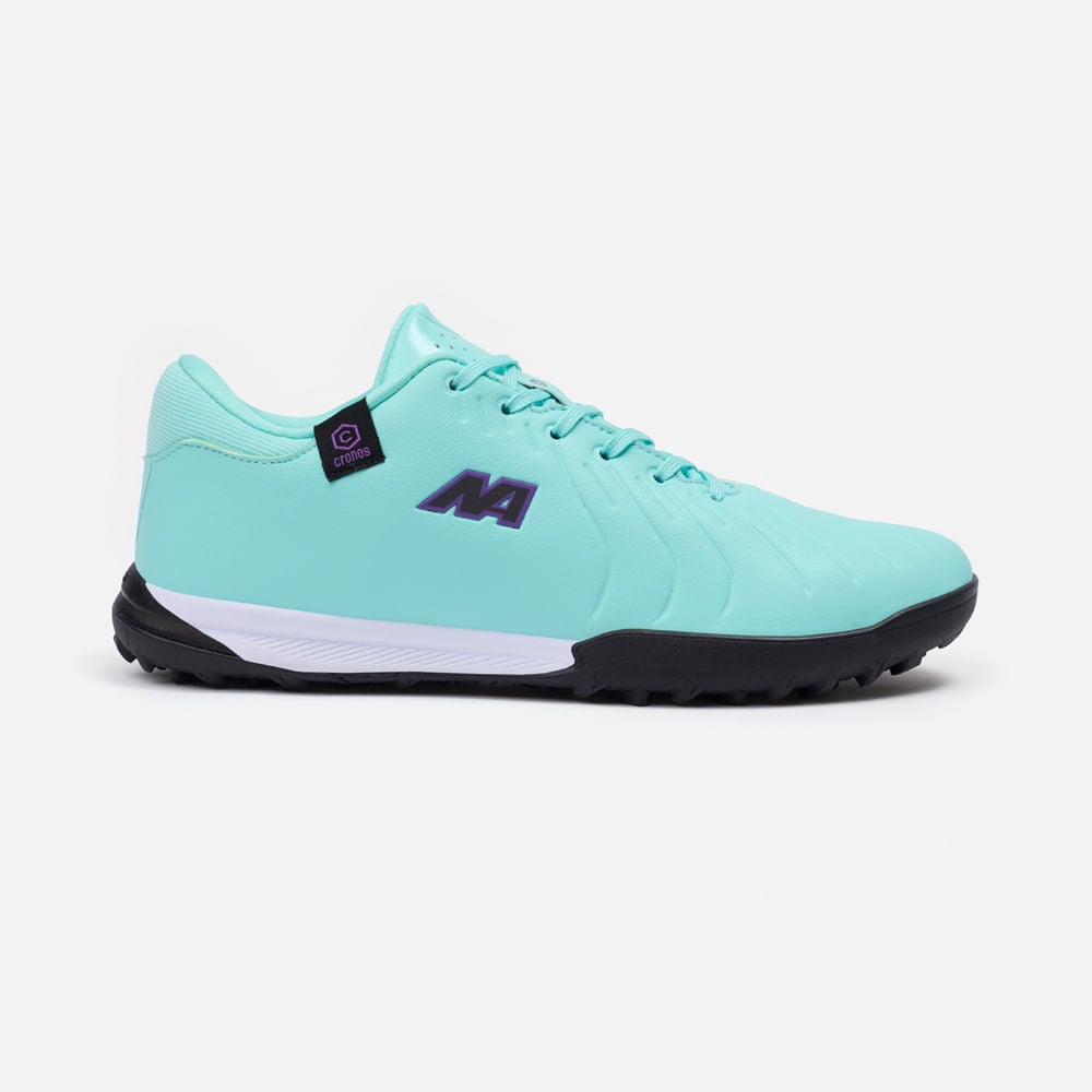 ZAPATILLAS NEW ATHLETIC FOOTBALL CRONOS112 VERDE MENTA CON NEGRO JUVENIL - 2