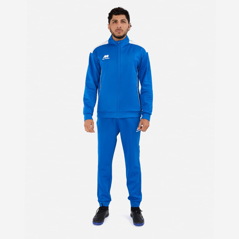 BUZO CONJUNTO NEW ATHLETIC REFLEX48 AZULINO CON BLANCO HOMBRE - 1