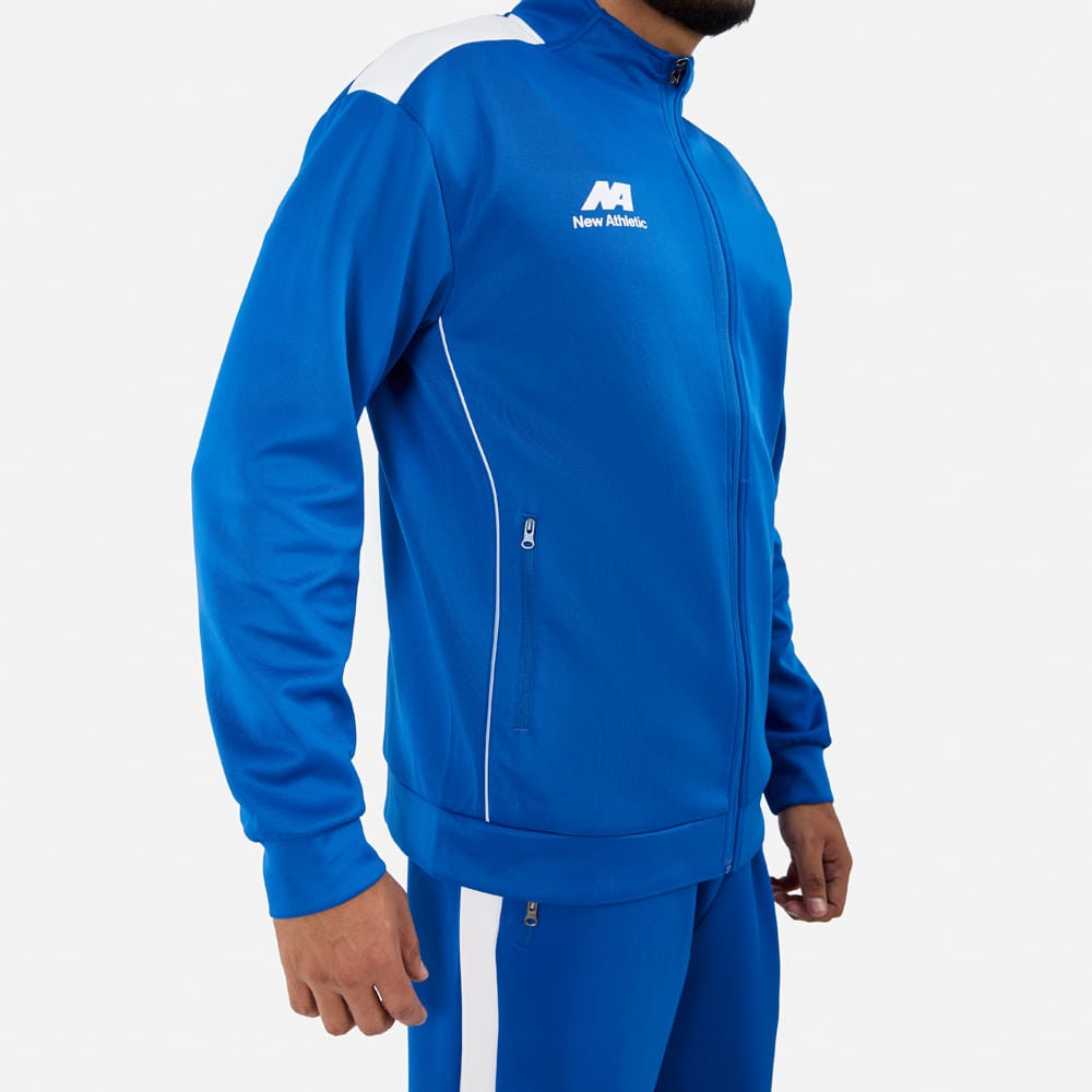 BUZO CONJUNTO NEW ATHLETIC REFLEX48 AZULINO CON BLANCO HOMBRE - 3