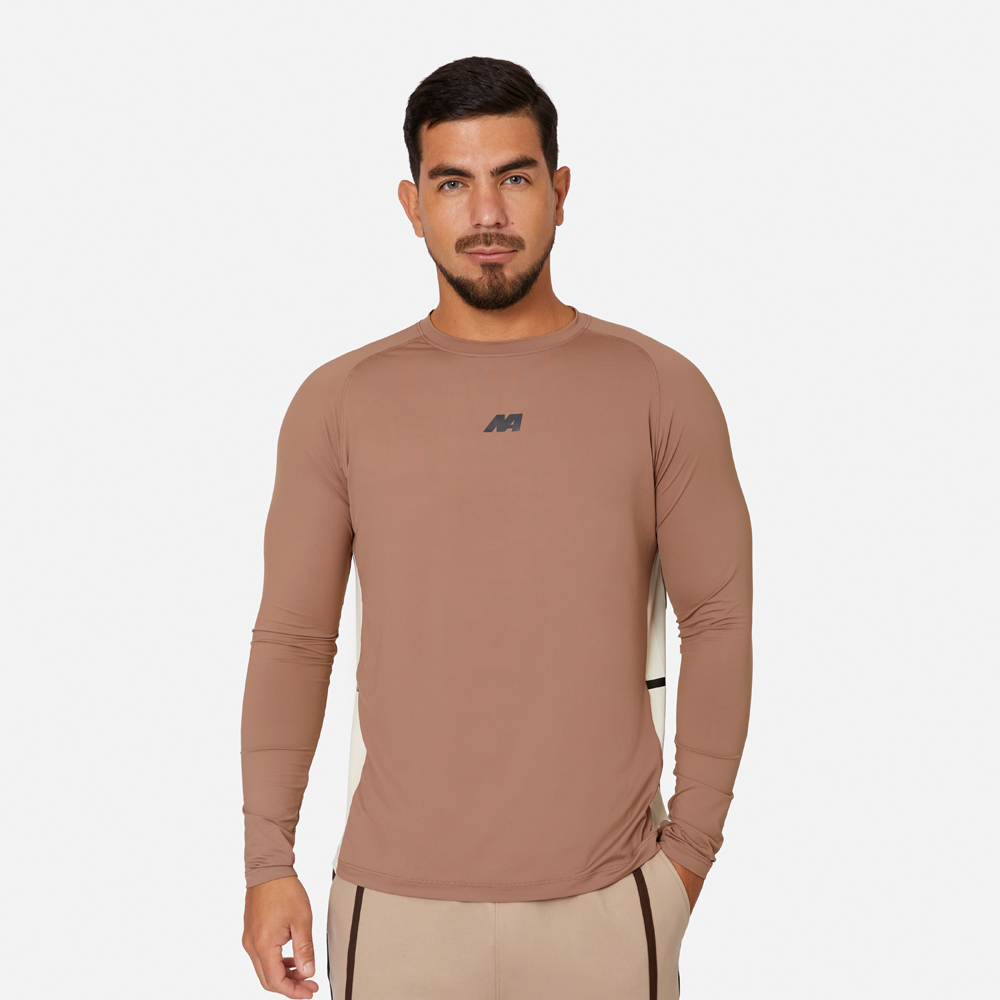 ROPA DEPORTIVA NEW ATHLETIC POLO ML ROMEL 084-1818 PARA HOMBRE - 1