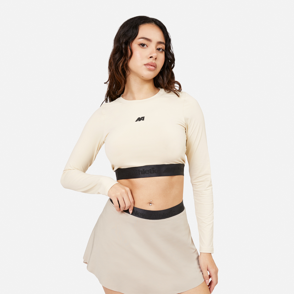 ROPA DEPORTIVA NEW ATHLETIC POLO ML AURORA 081-8080 PARA MUJER - 1