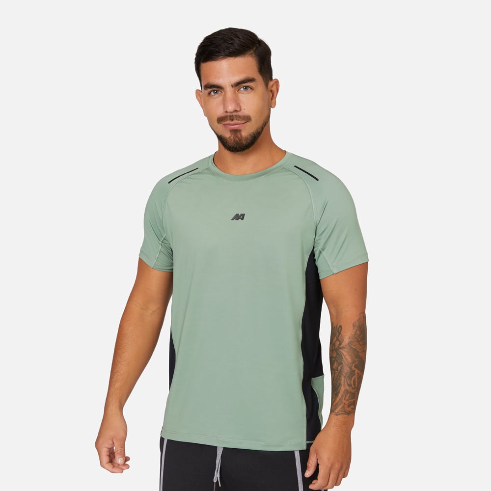ROPA DEPORTIVA NEW ATHLETIC POLO MC AMARETO 197-1010 PARA HOMBRE - 1