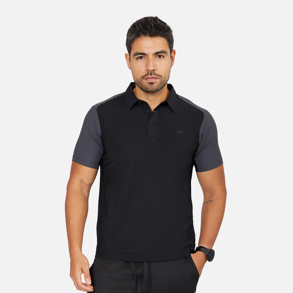 ROPA URBANA NEW ATHLETIC POLO MC ALAN 123-0204 PARA HOMBRE - 1