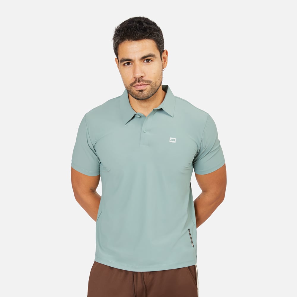 ROPA URBANA NEW ATHLETIC POLO MC CLAU 124-4848 PARA HOMBRE - 1