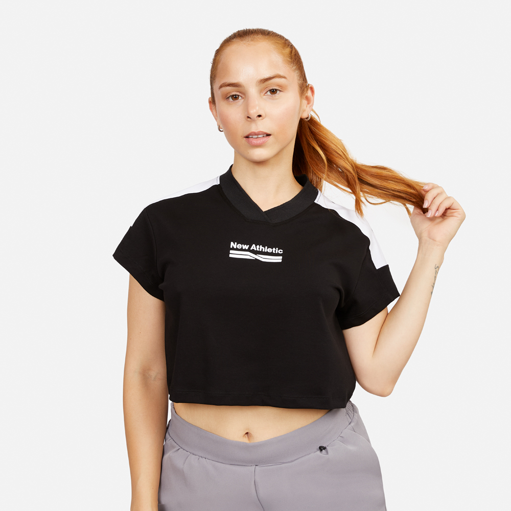 ROPA URBANA NEW ATHLETIC POLO MC MILI 157-0202 PARA MUJER - 1