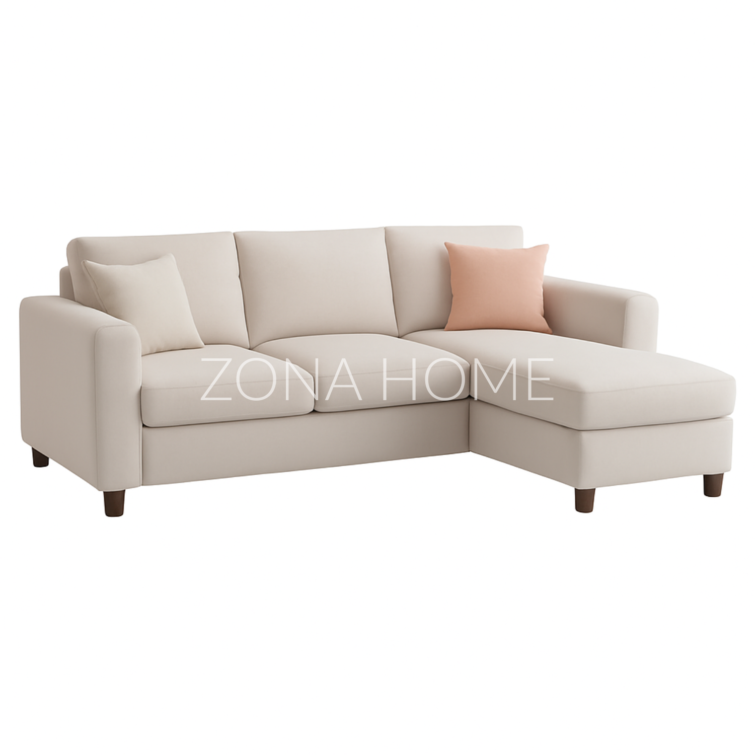 SECCIONAL ZONAHOME MARRON CATALEYA DERECHO - 3