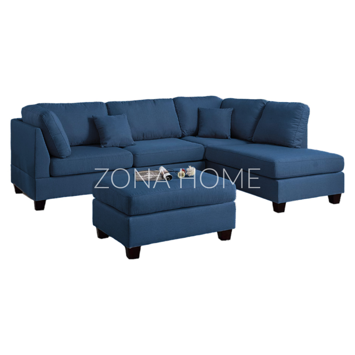 SOFÁ SECCIONAL DERECHO RIO 3 CUERPOS CON CHAISE LONGUE - 3