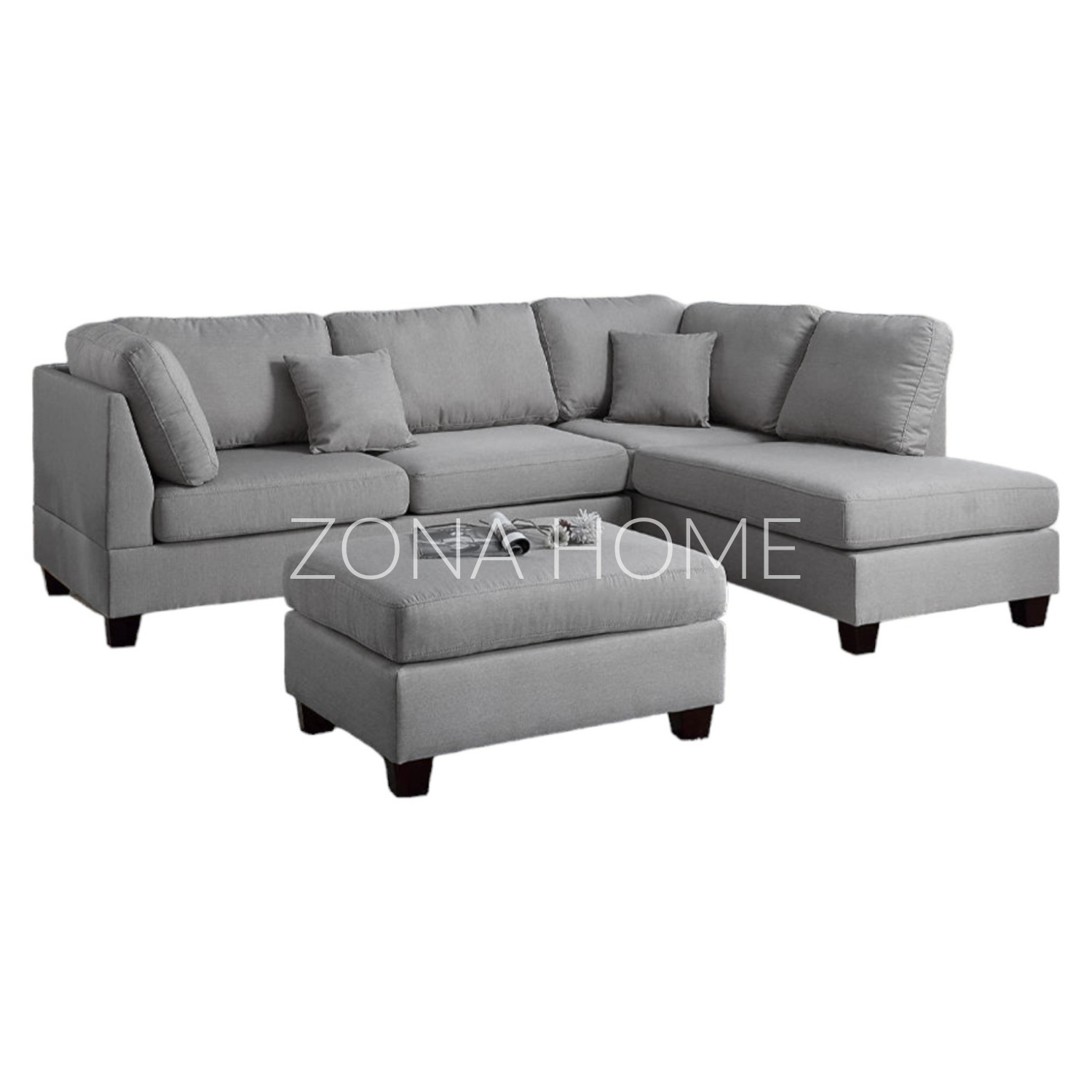 SOFÁ SECCIONAL DERECHO RIO 3 CUERPOS CON CHAISE LONGUE - 3