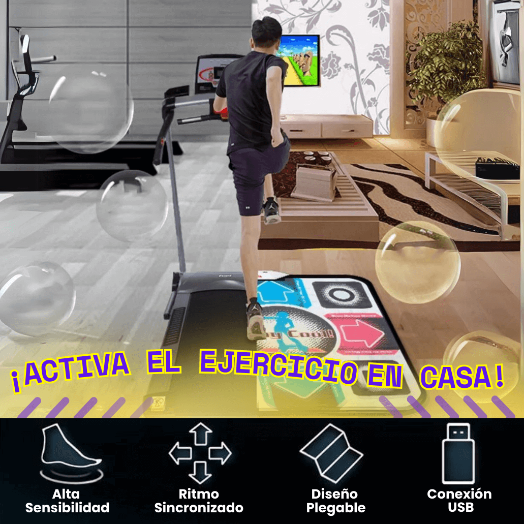PISTA DE BAILE DANCE REVOLUTION + USB PARA LAPTOPS - 2