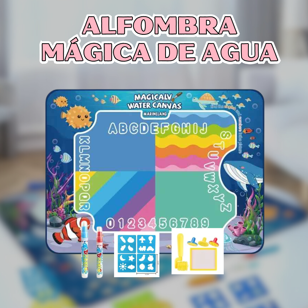 ALFOMBRA MÁGICA DE AGUA MONTESSORI - 2