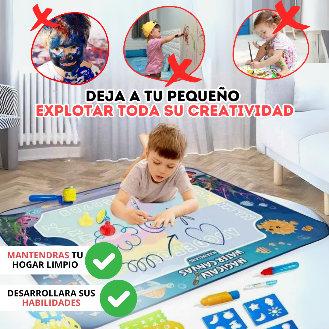 ALFOMBRA MÁGICA DE AGUA MONTESSORI - 3