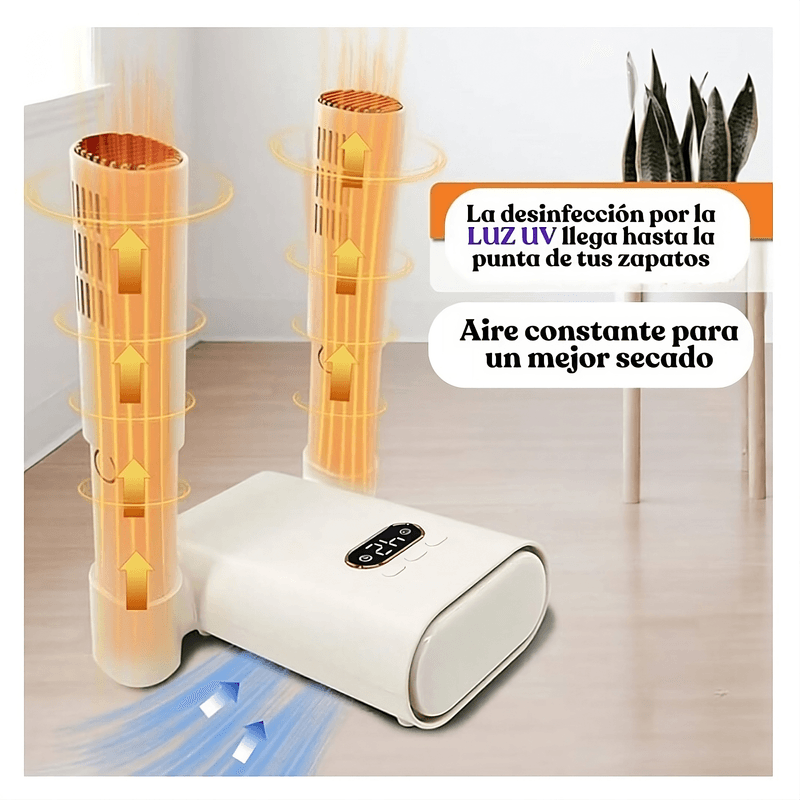 SECADOR DE ZAPATILLAS UV ELÉCTRICO PORTÁTIL - 2