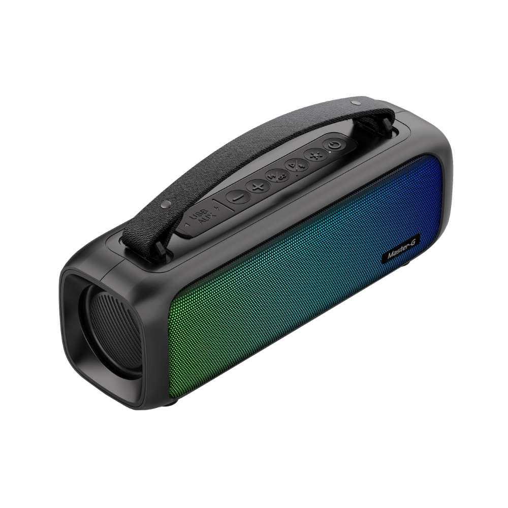PARLANTE BLUETOOTH MASTER G MGGBOOM PORTATIL 2” X2 - 7