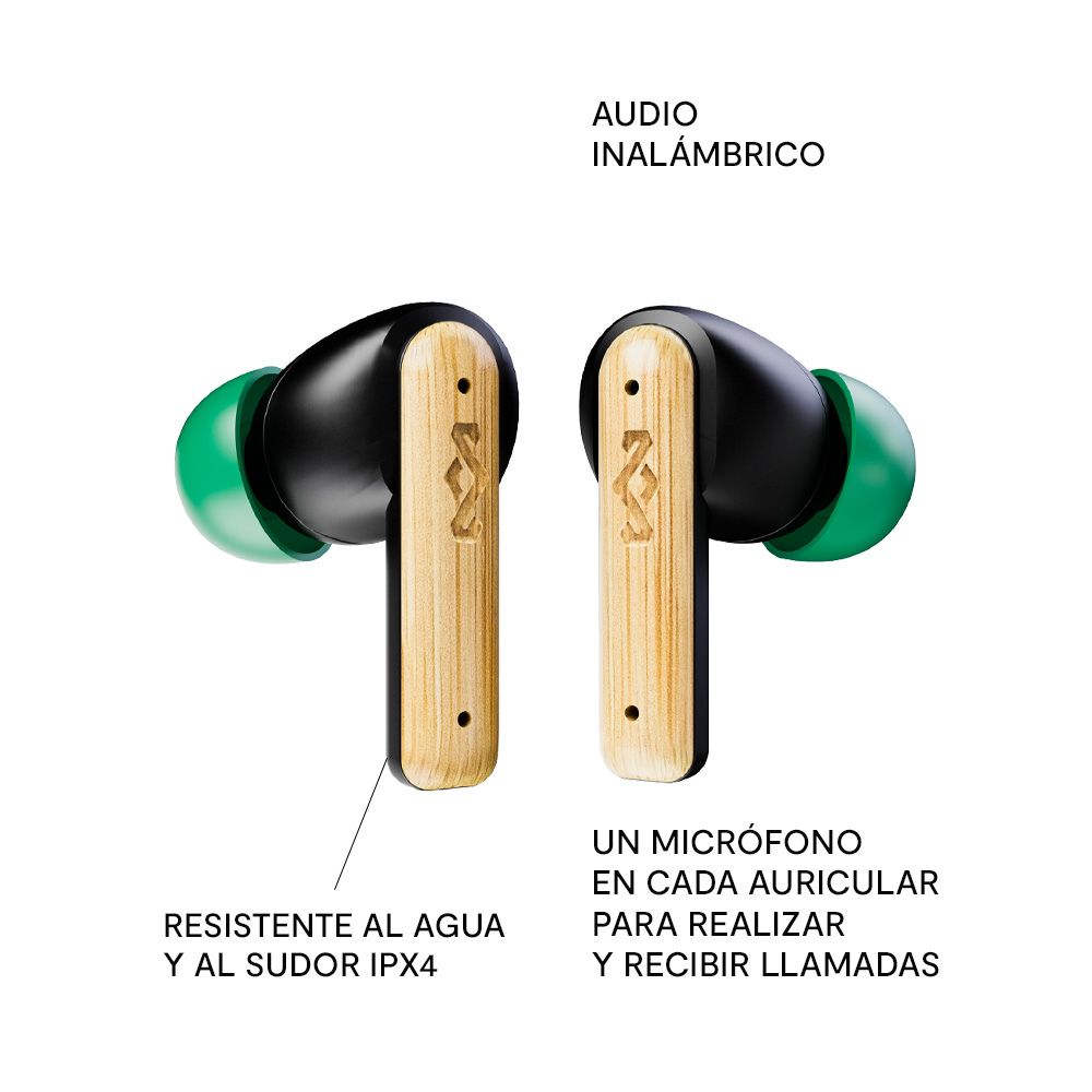 AUDÍFONOS BLUETOOTH HOUSE OF MARLEY LITTLE BIRD INALÁMBRICO - 3