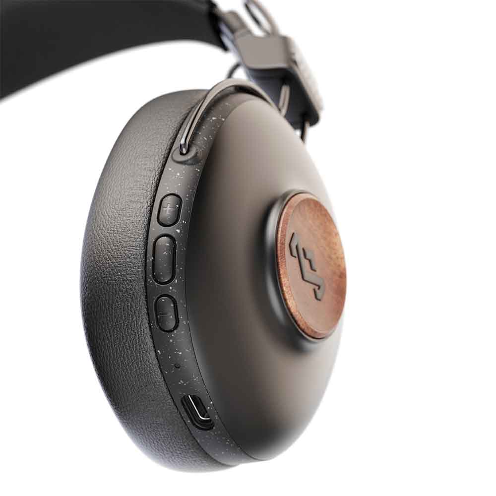 AUDÍFONOS BLUETOOTH HOUSE OF MARLEY POSITIVE VIBRATIONS SIGNATURE BLACK - 2