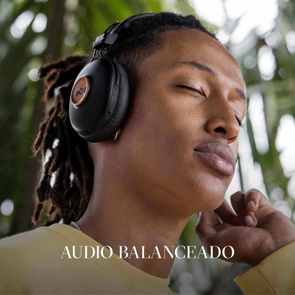 AUDÍFONOS BLUETOOTH HOUSE OF MARLEY POSITIVE VIBRATIONS SIGNATURE BLACK - 6