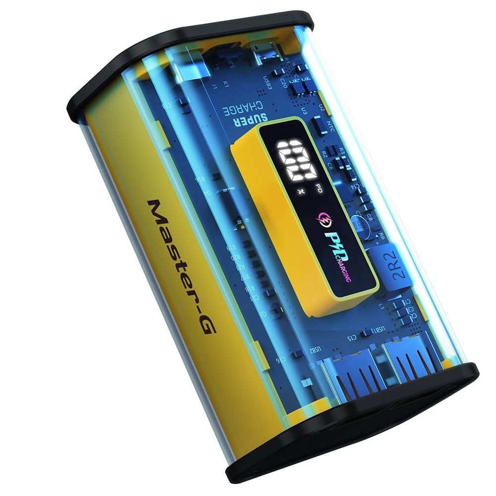 POWER BANK MASTER G UCP10000T BATERÍA EXTERNA MASTER-G 10000MAH 22.5W CARGA RÁPIDA - 1