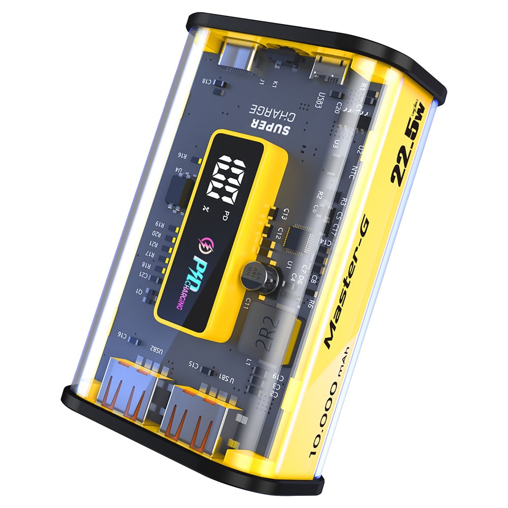POWER BANK MASTER G UCP10000T BATERÍA EXTERNA MASTER-G 10000MAH 22.5W CARGA RÁPIDA - 2